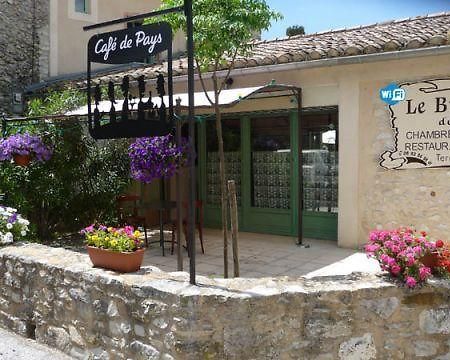 Auberge Le Bistrot De Lussan Lussan  Dış mekan fotoğraf